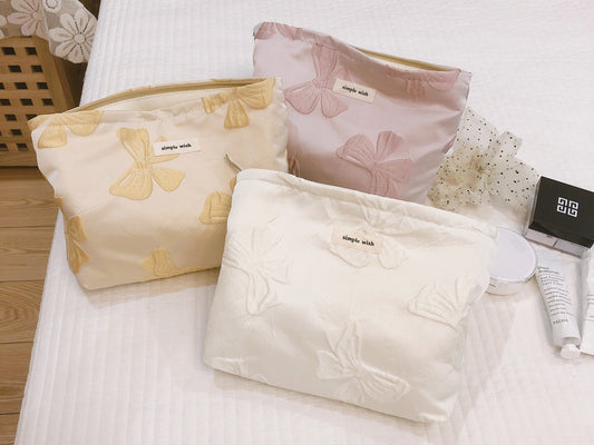 Elegant Handmade Jacquard Makeup bag