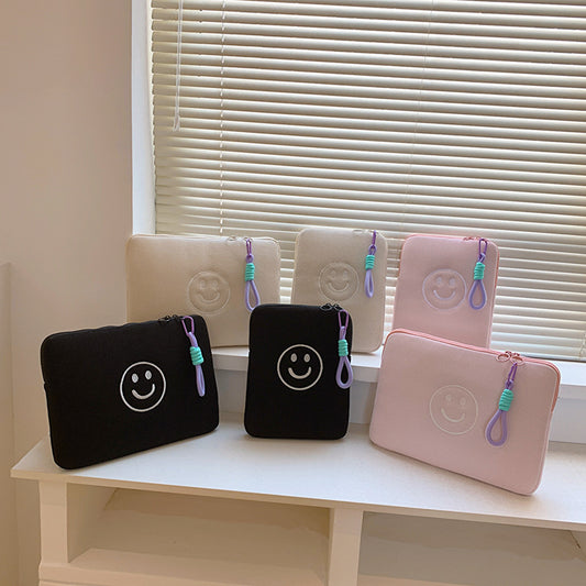 Cute Smiley Face iPad Sleeve