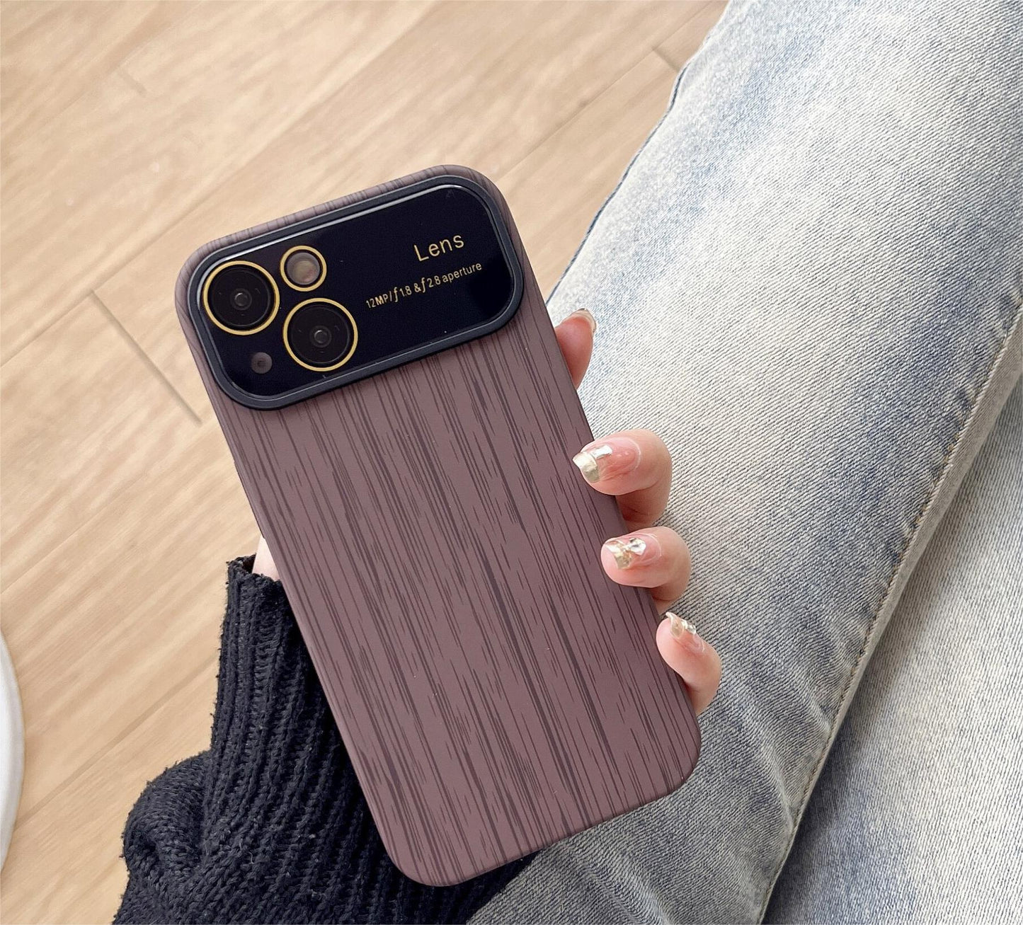 Wood Grain Phone Cases for a Touch of Nature for iPhone 11-iPhone 14 series