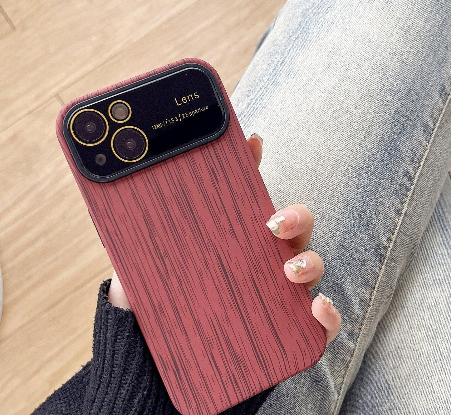 Wood Grain Phone Cases for a Touch of Nature for iPhone 11-iPhone 14 series