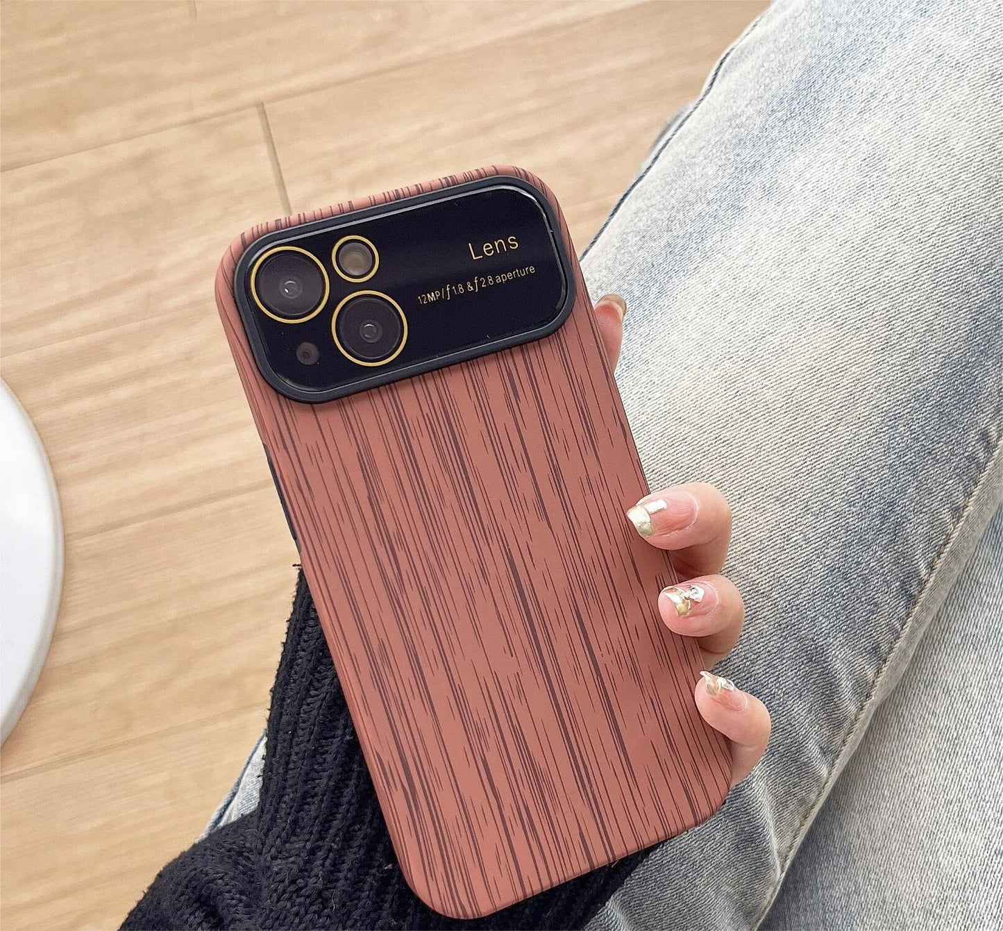 Wood Grain Phone Cases for a Touch of Nature for iPhone 11-iPhone 14 series