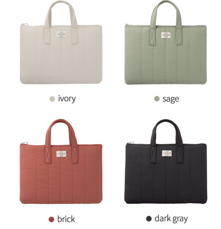 Classic Minimalist Pure Color iPad Laptop Bag, 11 inch 13 inch iPad Sleeve, Laptop Sleeve