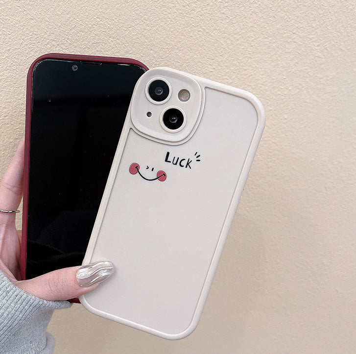 Cute Happy Face Lucky Korean Kawaii Phone case