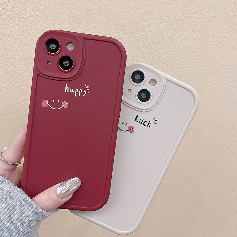 Cute Happy Face Lucky Korean Kawaii Phone case