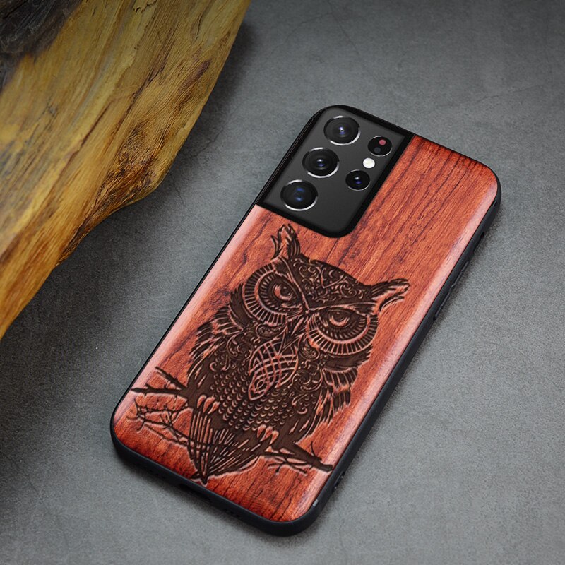 Carving wood Texture Samsung Galaxy S22 Ultra 5G Samsung S22 Plus S22 Ultra Phone Cases