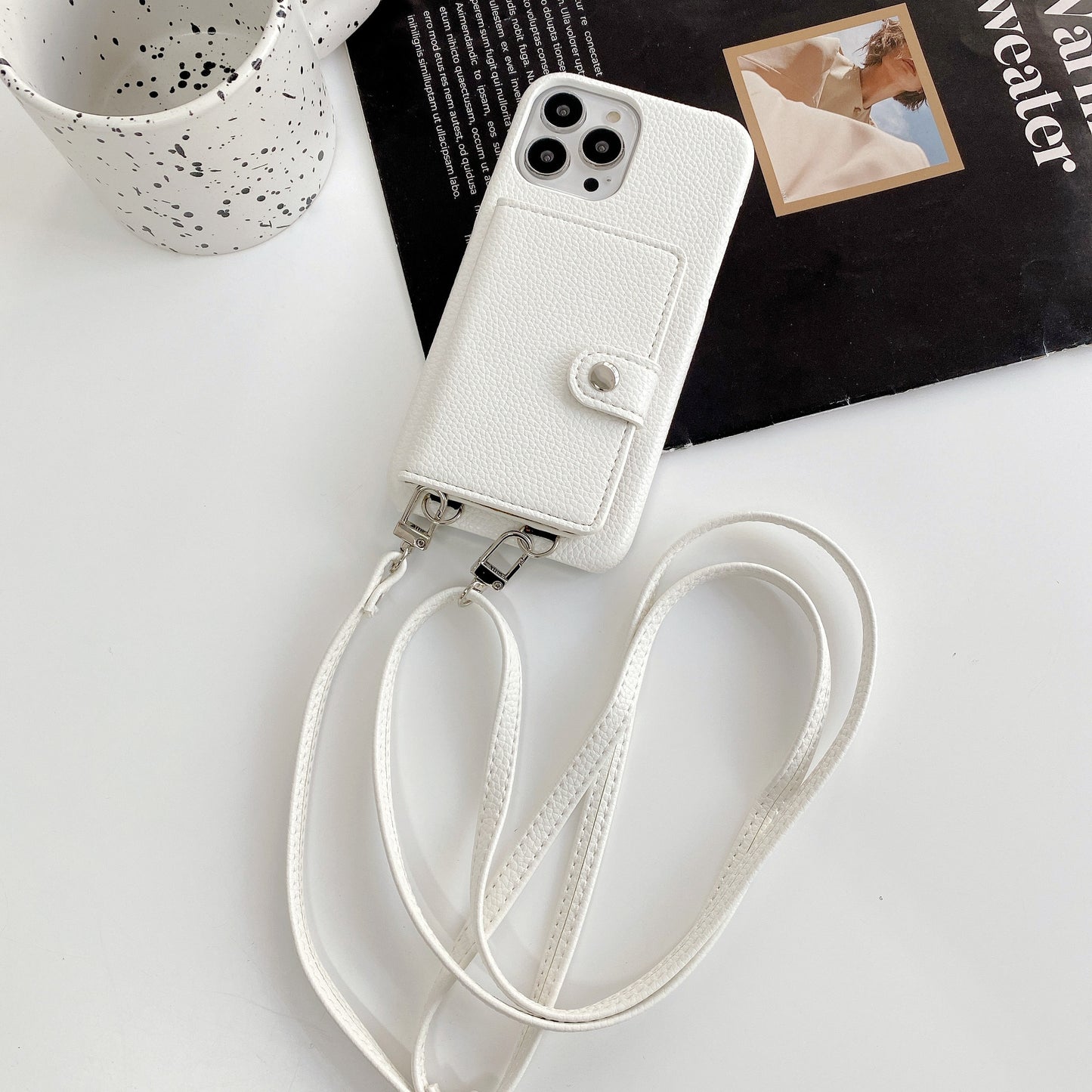 Necklace Lanyard Strap Chain Phone Case For iPhone 13 Pro Max 12 11 14 XS X XR Mini SE 2  7 8 Plus
