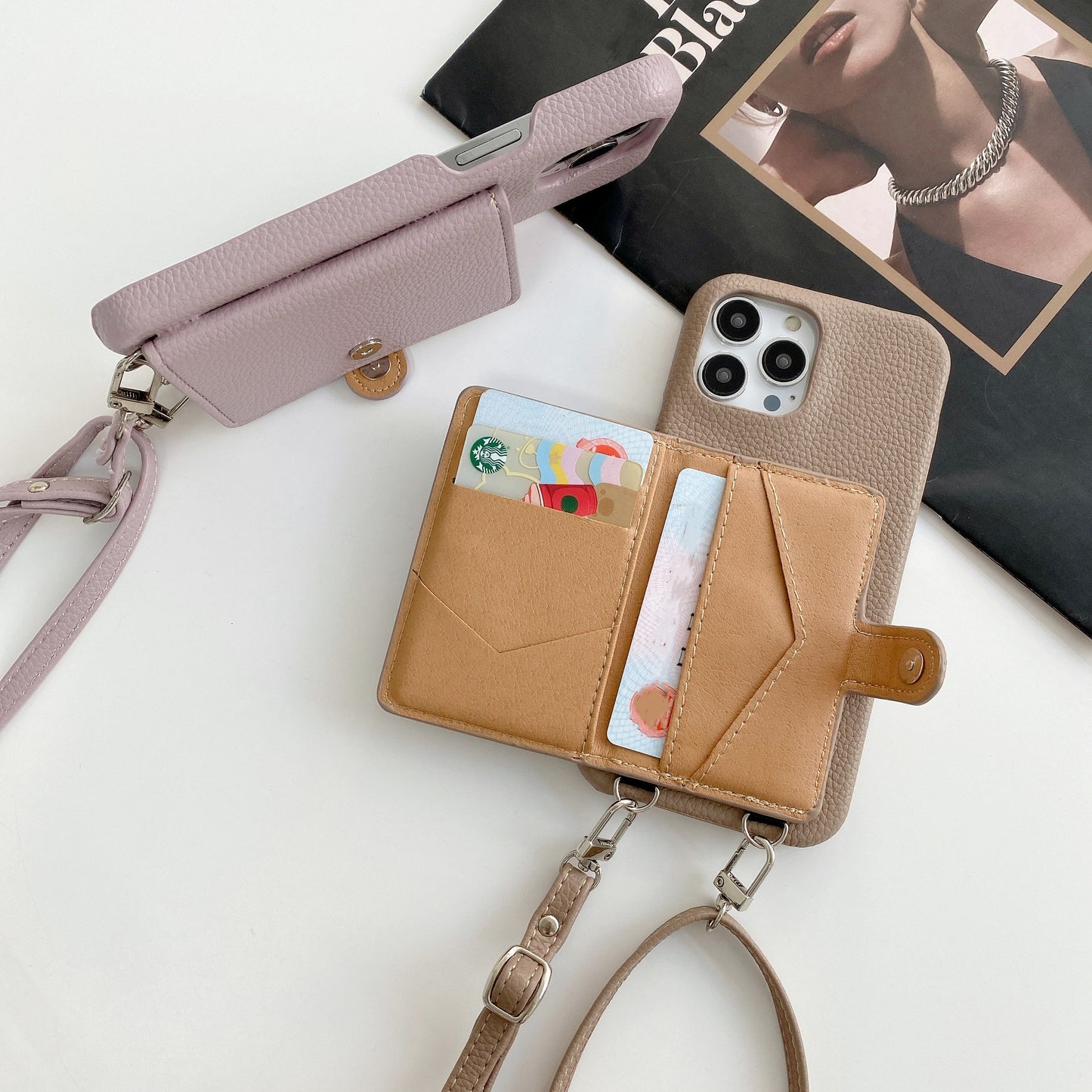Necklace Lanyard Strap Chain Phone Case For iPhone 13 Pro Max 12 11 14 XS X XR Mini SE 2 7 8 Plus