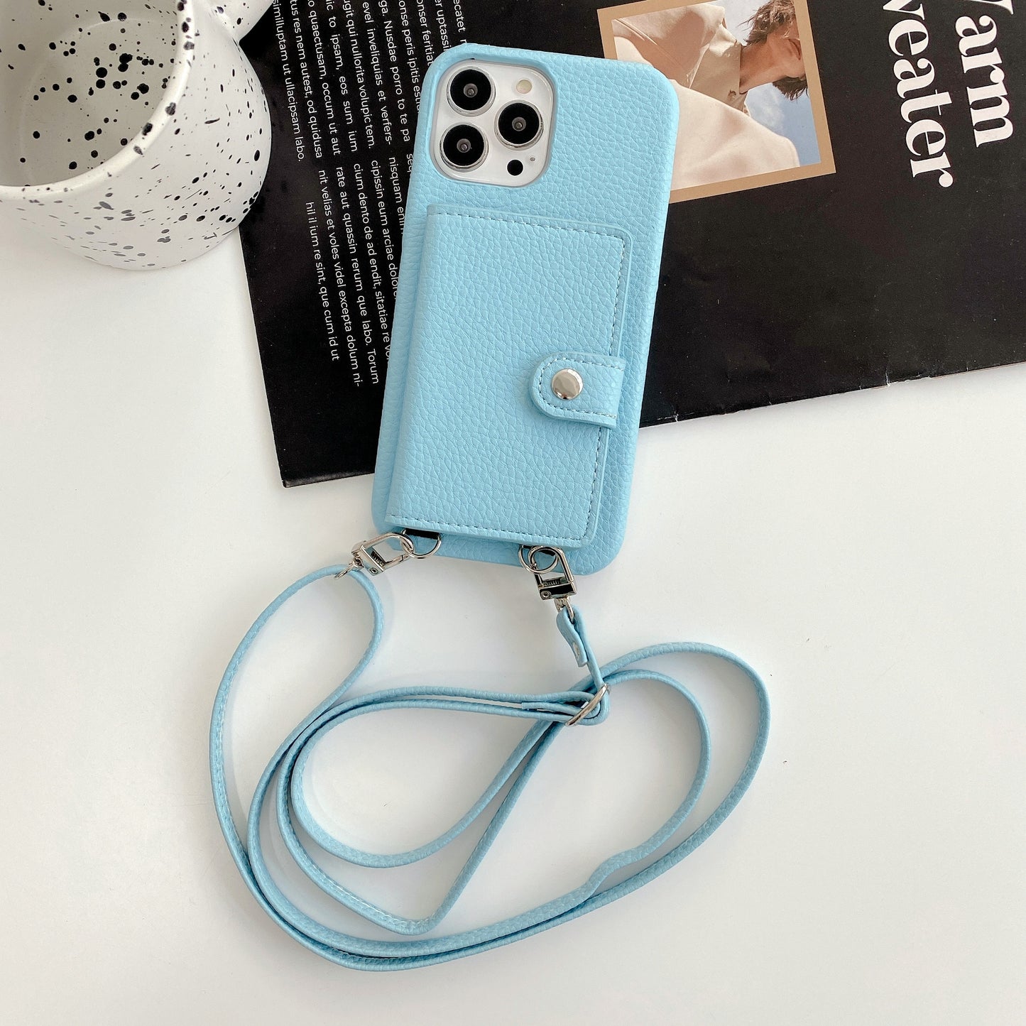 Necklace Lanyard Strap Chain Phone Case For iPhone 13 Pro Max 12 11 14 XS X XR Mini SE 2 7 8 Plus