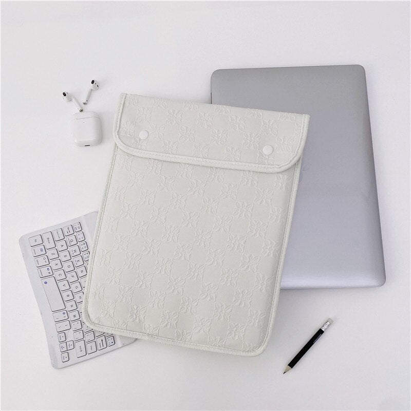Macaron Color Tablet Case 13 14 Inch Laptop Bag, iPad Sleeve