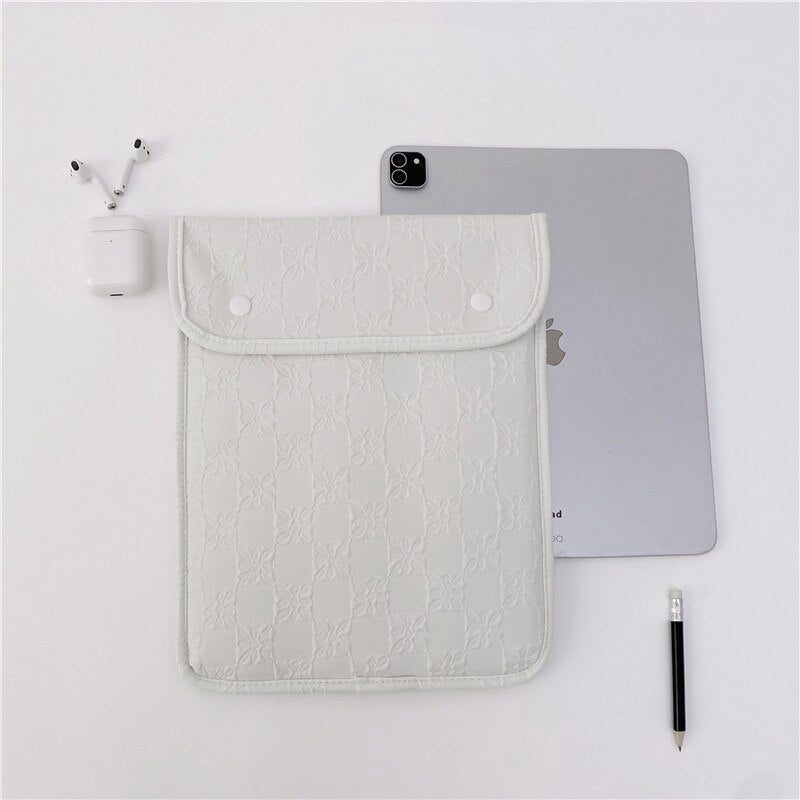 Macaron Color Tablet Case 13 14 Inch Laptop Bag, iPad Sleeve