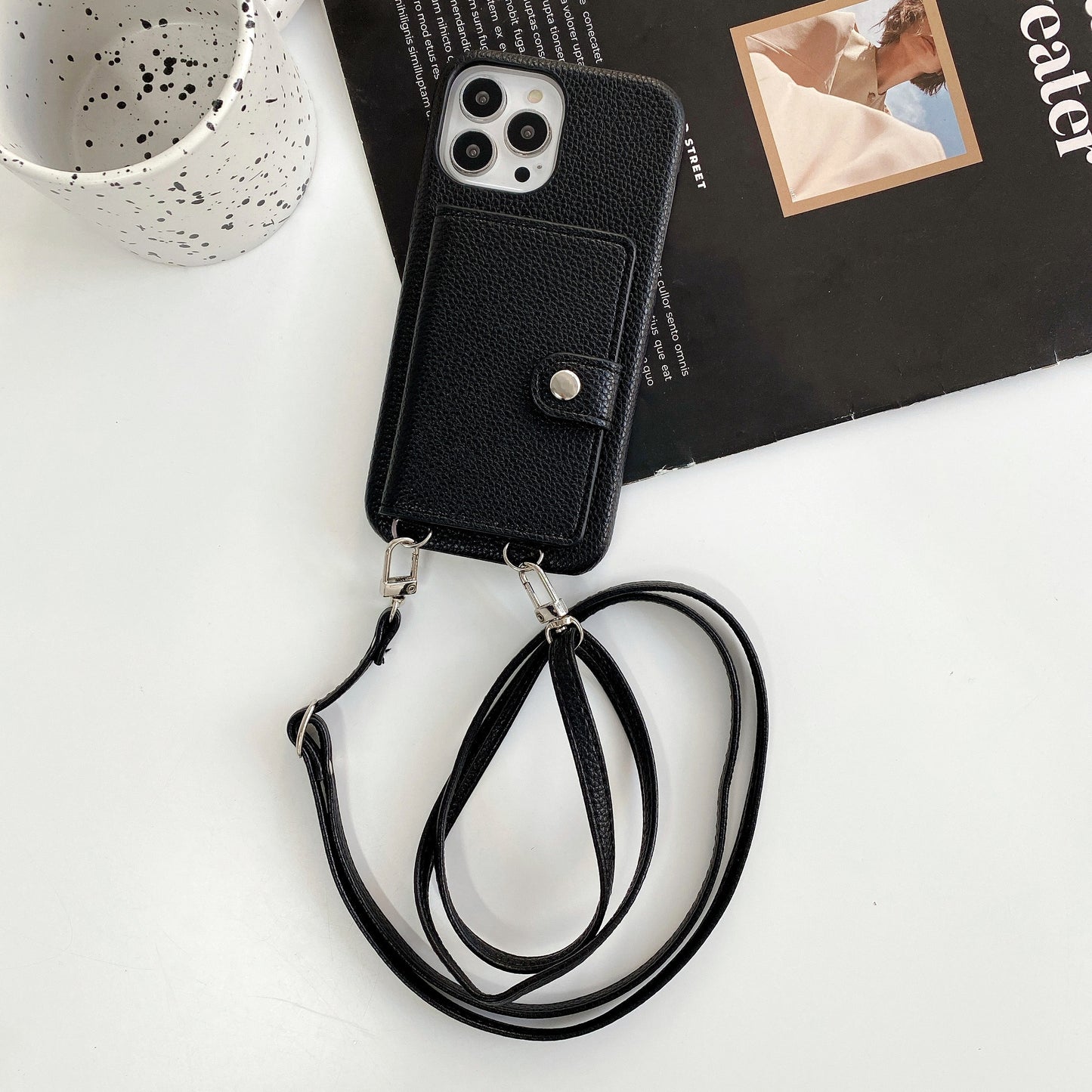 Necklace Lanyard Strap Chain Phone Case For iPhone 13 Pro Max 12 11 14 XS X XR Mini SE 2 7 8 Plus