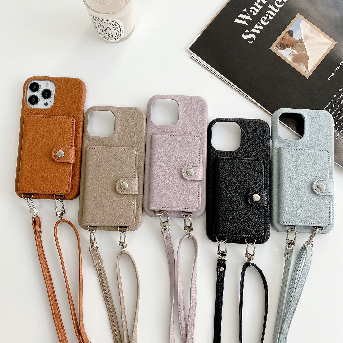 Necklace Lanyard Strap Chain Phone Case For iPhone 13 Pro Max 12 11 14 XS X XR Mini SE 2 7 8 Plus
