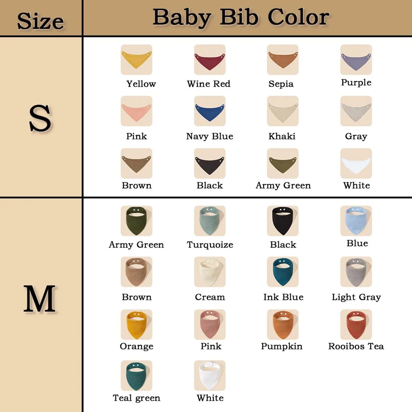Personalised Muslin Bandana Bib — Custom Name Baby Drool Bib Gift