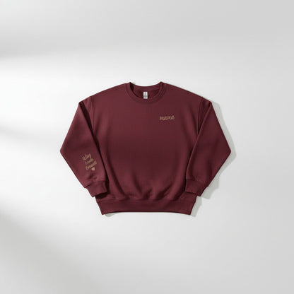 Personalised Mama Sweatshirt | Custom Kids Names Embroidered | Mum Gift | Mothers Day Gift | Custom Jumper Australia